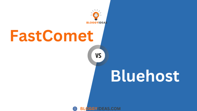 FastComet vs Bluehost