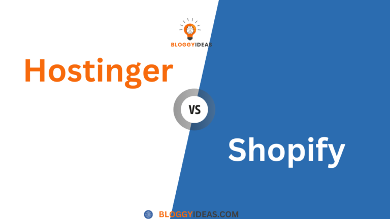 Hostinger vs Shopify: Which Should You Choose