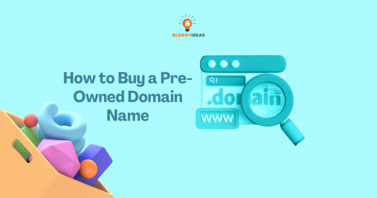 How to Buy a Pre-Owned Domain Name